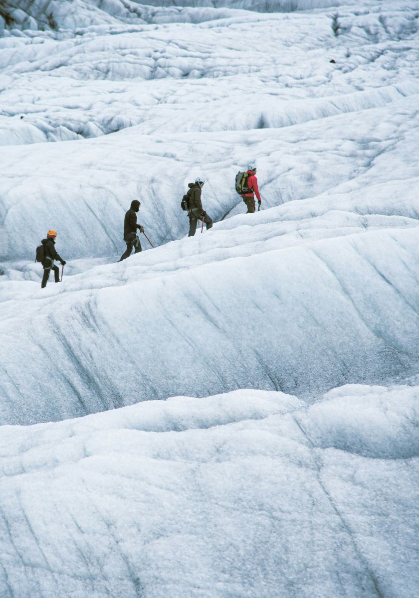 Snow slope, Svínafellsjökull · Angel Luciano
