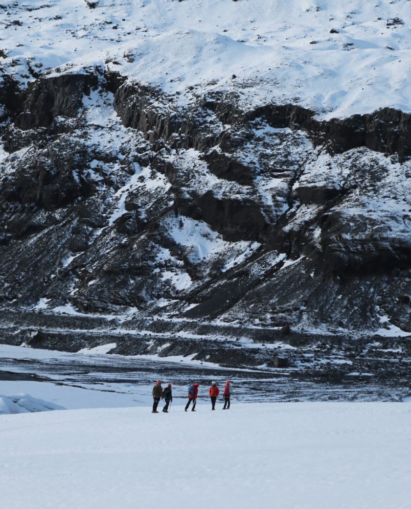 Snowy slope near Vík · Chengyu Wang