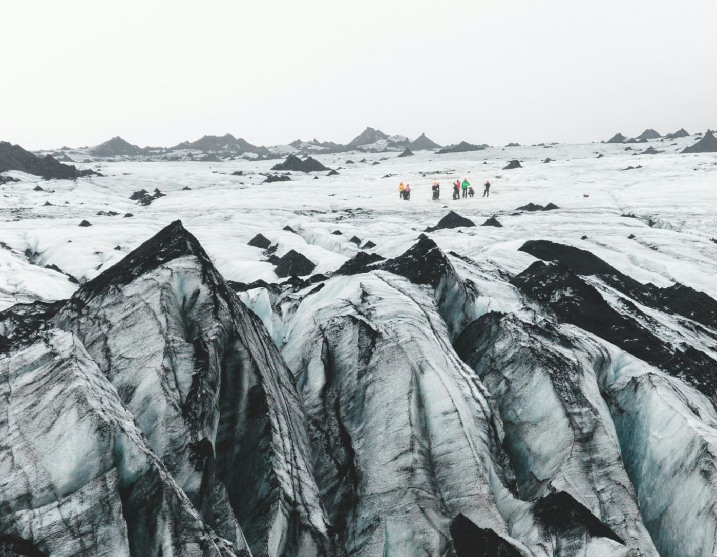Ice climbers on Sólheimajökull · Job Savelsberg