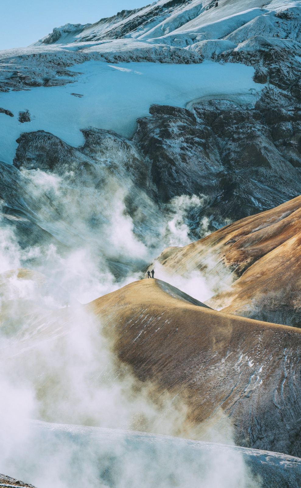 Steaming ridge, Kerlingarfjöll · Jonatan Pie